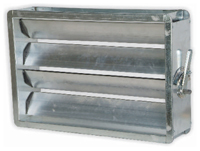 Dörtgen Hava Damperi